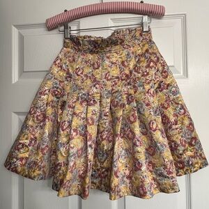 Zac Posen floral skirt